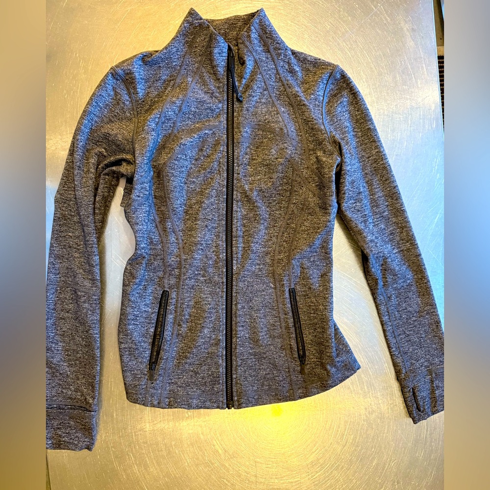 Lululemon Athletica Women's Heathered Gray Utility Jacket